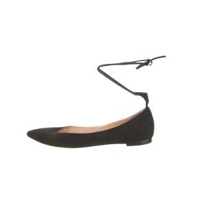 GIANVITO ROSSI Suede Flats